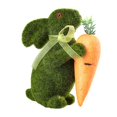 thumbnail image 1 of DOLITY Easter Bunny Ornament Craft Easter Rabbit Decor for Indoor Shelf Decorations Carrot, 1 of 9