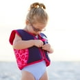 thumbnail image 2 of Konfidence The Original Jacket - Children and Youth Swim Jacket (Pink Hibiscus, 6-7 Years), 2 of 2