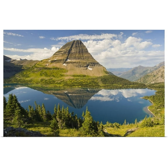 GBC | "Bearhat Mountain, Hidden Lake Trail, Glacier National Park, Montana" Art Print - 36x24