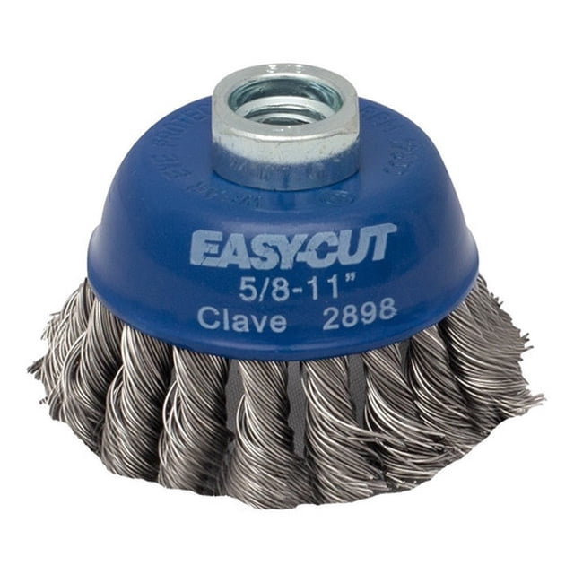 Cepillo De Alambre Trenzado Copa 3 X 5/8 Austromex Aus-2898 Austromex aus-2898