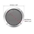 thumbnail image 2 of Unique Bargains 4' Speaker Grill Mesh Decorative Circle Woofer Guard Protective Cover Audio Accessories Silver, 2 of 4