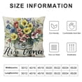 thumbnail image 5 of GOSMITH Hello Spring Throw Pillow Covers Gnome Blue Truck Flower Floral Home Sweet Home Summer Outdoor Farmhouse Decorations Decorative Throw Pillows Cases for Couch Sofa Decor, 5 of 5
