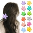 thumbnail image 1 of 6 Pcs Pince à Cheveux Femmes Coiffure Usage Quotidien Forme de Fleur Coiffe Pince Queue de Cheval Maquillage Type2, 1 of 9