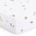 thumbnail image 6 of Evolur Be Wild Collection ( 2pc Sheet Set ), Iris Dark Purple & Flower Print, 6 of 6