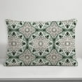 thumbnail image 5 of Creative Products Faded Gray Green Medallions 14x20 Indoor / Outdoor Pillow, 5 of 9
