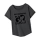thumbnail image 3 of Camiseta para mujer Activewear Mujer Regular Fit Cómodo Suave Moda Camiseta básica S, 3 of 8