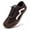 Brown, variant on Unisex Wide Toe Box Slip-On Walking Shoes for Men Women, Lightweight Breathable Mesh Casual Sneakers with Elastic No-Tie Laces