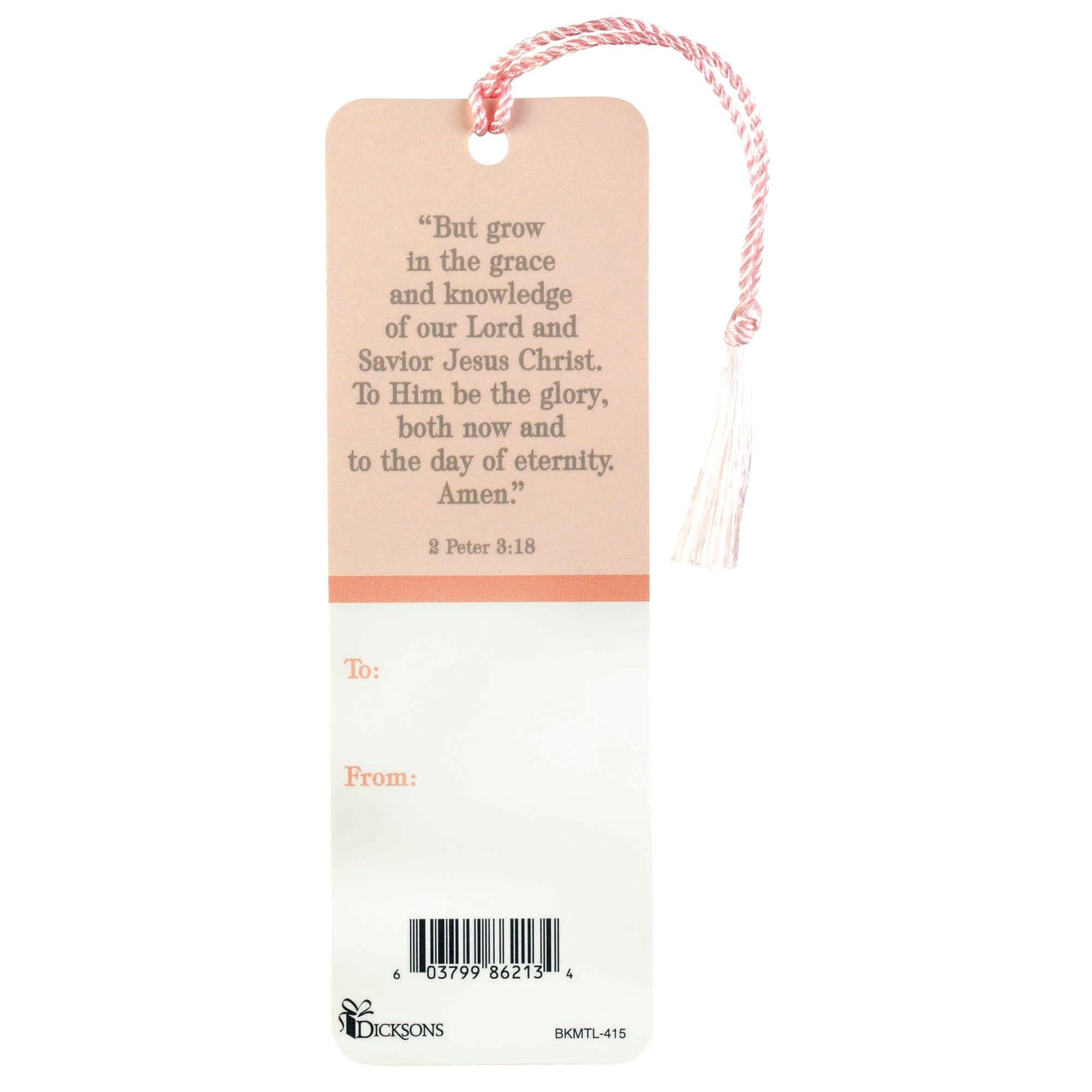Dicksons Never Underestimate A Mom Fueled by Prayer White 6 x 2 Paper and Tassel Tassel Decoration Bookmark Pack of 12