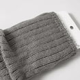 thumbnail image 6 of Hpapadks Socks For Girls Winter Warm Knitted Leg Warmers Loose Knee High Cute Socks Grey One Size, 6 of 7