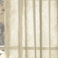 thumbnail image 2 of Better Homes & Gardens Crushed Voile Sheer Curtain Panel, 1 Panel, Stone, 51"W x 63" L, 2 of 5