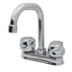 thumbnail image 1 of Llave Mezcladora Baño Lavabo Alfa  Cuerpo De Latón Cromada Reguilete Moderna, 1 of 4