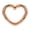 Rose Gold, variant on 16 Gauge Daith Piercing Jewelry 16g 8mm Rose Gold Surgical Steel Heart Daith Earring 1pc