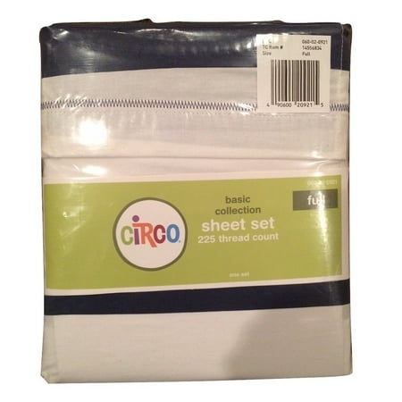 - Circo Rugby Stripe FULL Sheet Set BOY RUGBY STRIPE