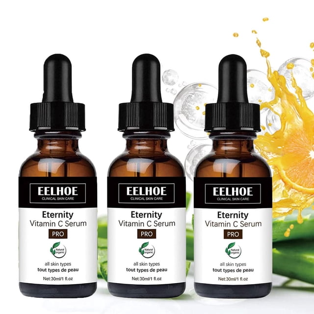 Suero Antienvejecimiento Eelhoe Eternity Ash Iluminador para Manchas Oscuras con Vitamina C y Ácido