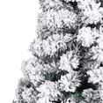 thumbnail image 4 of YYAo Artificial Christmas Tree, 6FT PVC Flocking Christmas Tree 750 Branches Spread Out Naturally Tree, 4 of 13