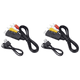 thumbnail image 1 of Cable adaptador HDMI compatible a RCA AV Cable convertidor de 1 m para cámara DVD TV LCD, 1 of 8