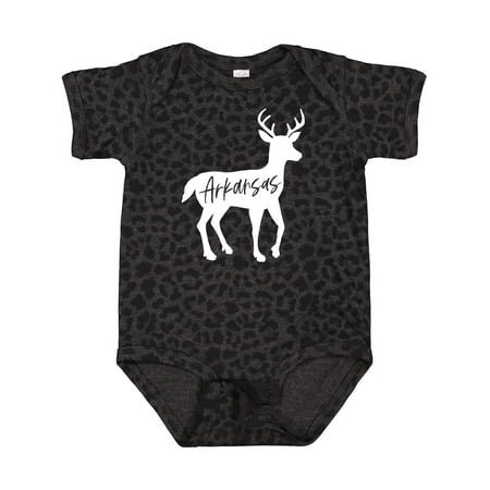 

Inktastic Arkansas White Deer Silhouette Gift Baby Boy or Baby Girl Bodysuit