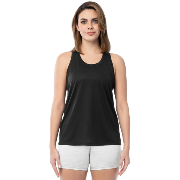 Athletic Works Women's Core Active Texture Knit Racerback Tank Top, Sizes XS-XXXL