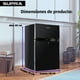 thumbnail image 2 of Frigobar Supra de 89 litros con congelador en color negro, 2 of 9