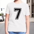 thumbnail image 2 of WMQPNNS Cute Tops for Kids Loose Fit Girls Short Sleeve Tops Size 8 Short Sleeves Tunic Tops Boys Girls Classic Crewneck Cotton T Shirt Workout Tops(Size 9-10 Years, White), 2 of 4