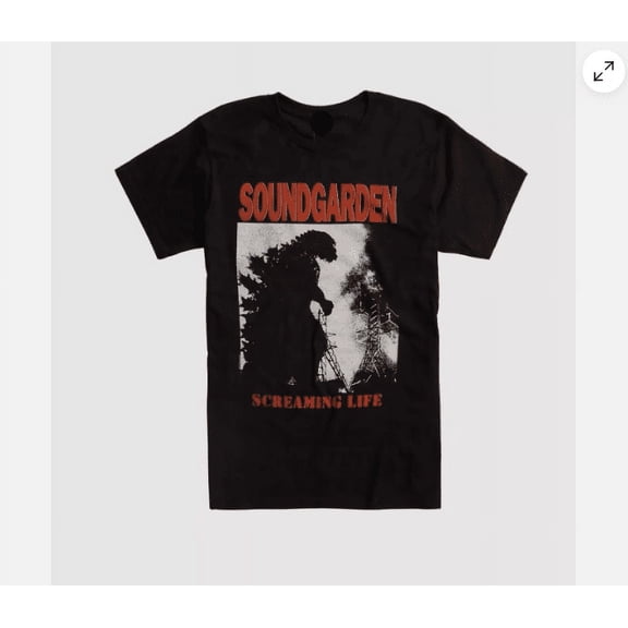 Sound.garden Screaming! Life T-Shirt, retro brand new t-shirt