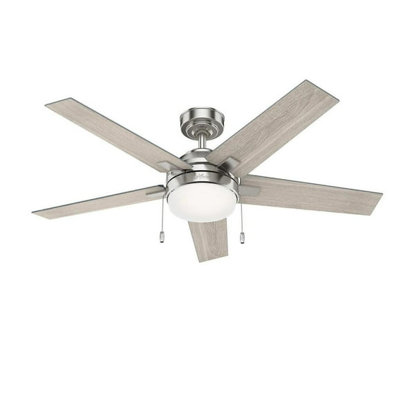 Ventilador de techo Hunter 51329 Bartlett 52in Brushed Nickel