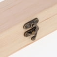 thumbnail image 3 of Caja de joyería de madera sin pintar Cajas s de concha Caja de regalo de baratijas de almacenamiento S Yuyangstore Caja de almacenamiento de joyería de madera, 3 of 8