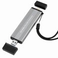 thumbnail image 1 of M.2 NVME PCIe SSD Enclosure Case with USB C 3.1 Gen 2 USB3.0 to M.2 M Key HDD Enclosure for 2230 224, 1 of 5