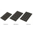 thumbnail image 2 of unbranded 12Ud Almohadillas Para Patas De Muebles Antideslizantes Con Adhesivo Negro, 2 of 8