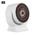 thumbnail image 4 of Ventilador De Calentador Eléctrico Calentador silencioso de escritorio, calentamiento rápido, portátil para calefacción de dormitorio de invierno (EE. UU.), 4 of 8