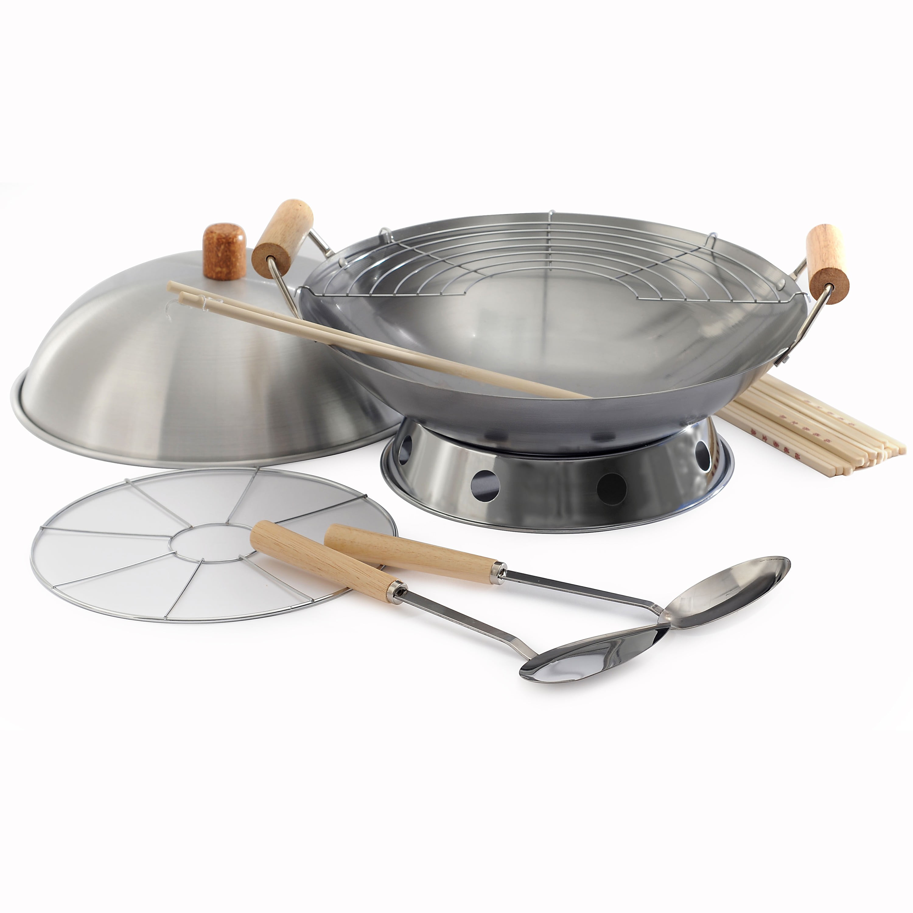 Norpro 506 10Piece Wok Set