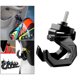 thumbnail image 4 of Elegante gancho para casco de moto o scooter, colgador de botellas con tornillo, fácil de usar Negro, 4 of 8