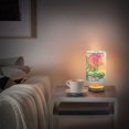 thumbnail image 6 of Colorful Flower Pattern Table Lamp with USB Port LED Warm Light Lamp Night Light Home Decor, 6 of 7