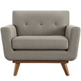 thumbnail image 2 of Hawthorne Collections Chaise d'Appoint Rembourrée en Granit, 2 of 5
