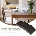 thumbnail image 4 of KAKOWELY 4Pcs Furniture Caster Cups Furniture Pads Grippers Floor Protectors for Sofa Bed,3.35X"X3.35"X0.59", 4 of 4