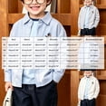 thumbnail image 3 of felwors Toddler Children's Cotton Shirts for Boys and Girls Long Sleeved Lapel Tops Baby Button Coats Casual Cartoon (Beige,2-3 Years), 3 of 7