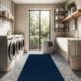 thumbnail image 4 of Beverly Rug Non-Slip Machine Washable 2 x 7 Navy Indoor Area Rugs, 4 of 9