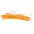 thumbnail image 4 of unbranded 16Ud Reflectantes Para Bicicletas En Amarillo Para Y Estilo, 4 of 5