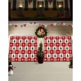 thumbnail image 3 of Garage Door Banner Cover 7 x 16 ft, Christmas Tree Snowflake Red White Plaid Christmas Garage Door Decorations Holiday Christmas Backdrop Decor for Winter New Year Xmas Party, 3 of 6