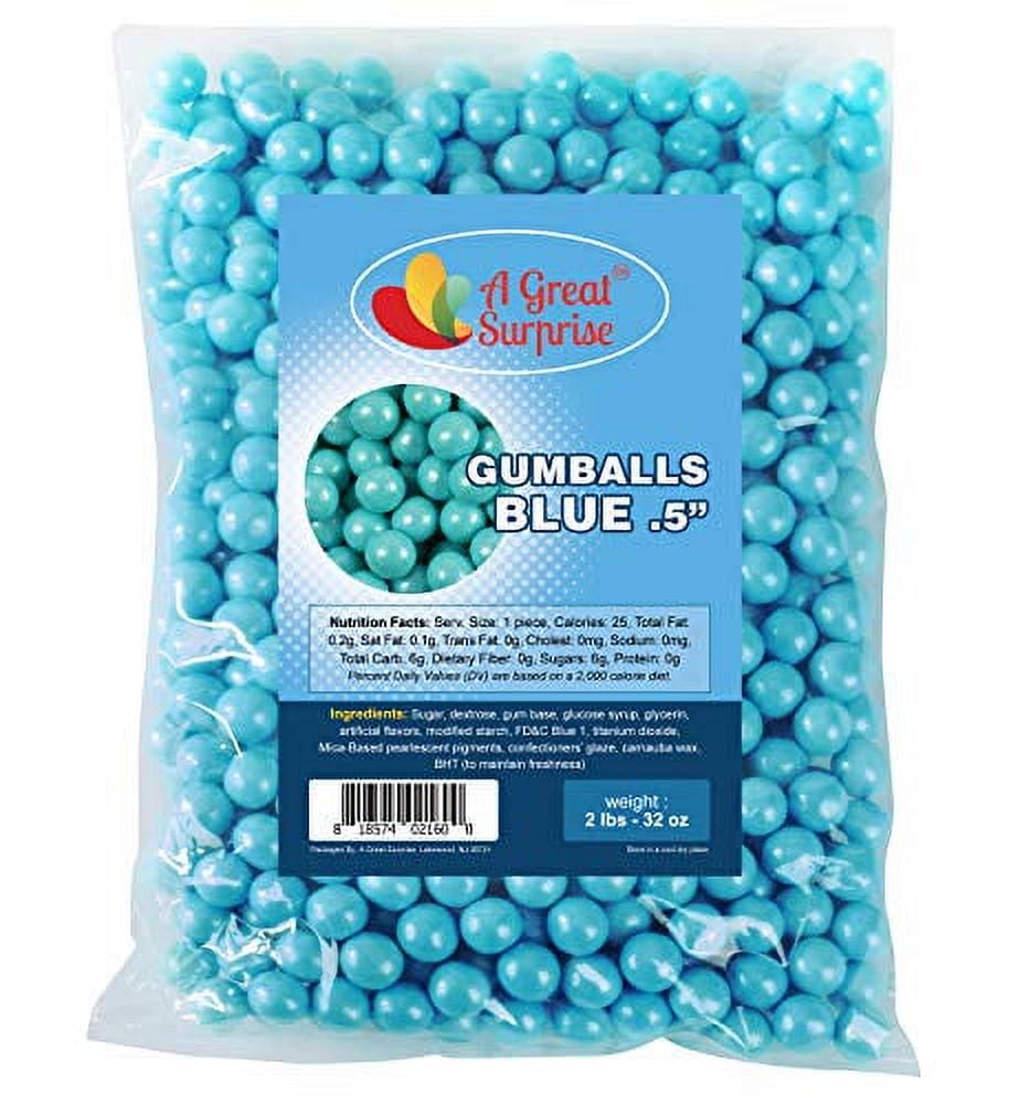 Gumballs for Gumball Machines - Apx. 620 Rainbow Gumballs - 2 Pounds -  Gumballs Refill - Mini Gumballs 1/2 Inch - Bulk Candy for Candy Machine