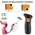 thumbnail image 5 of Police Lcd Digital Breath Alcohol Analyzer Tester Breathalyzer Detector 12nozzle, 5 of 5