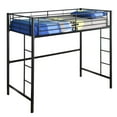 thumbnail image 1 of Manor Park Modern Metal Twin Loft Bed - Multiple Finishes, 1 of 8