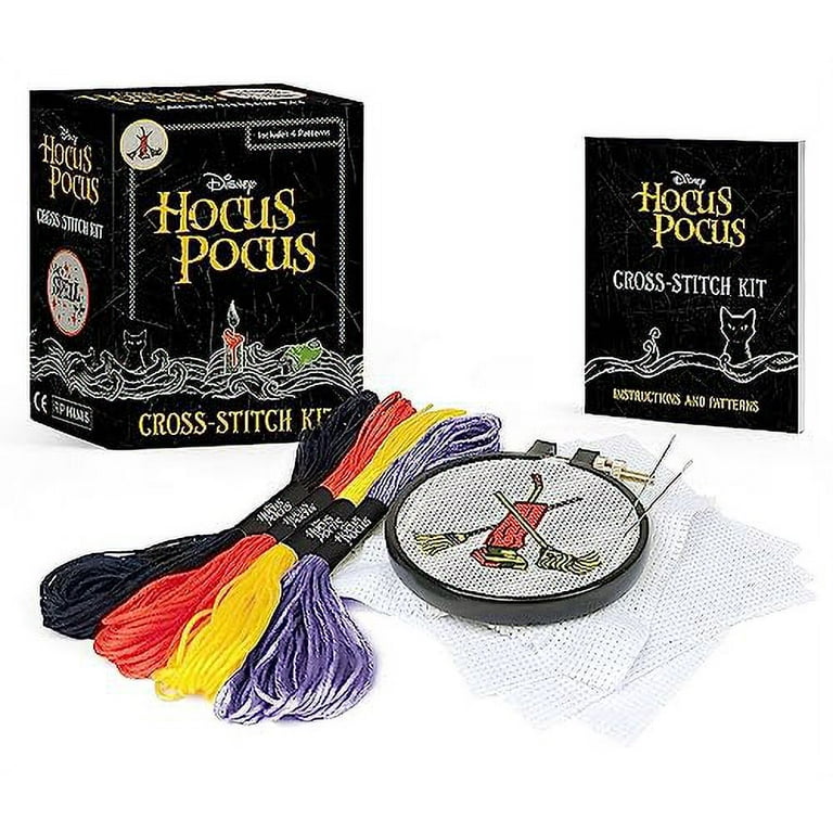 Rp Minis Hocus Pocus Cross-Stitch Kit, (Paperback) - Walmart.com