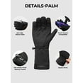 thumbnail image 4 of ORORO Heated Liner Gloves Rechargeable for Men and Women(Black,S), 4 of 8