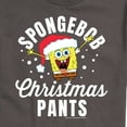 thumbnail image 3 of SpongeBob SquarePants - Christmas Pants - Men's Short Sleeve Graphic T-Shirt, 3 of 6