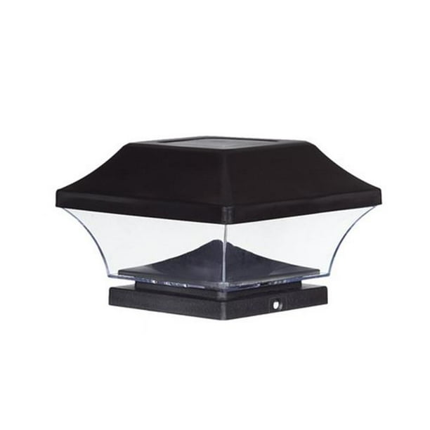 Premium 2x Brighter Solar Post Caps, Set of 4