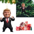 thumbnail image 4 of Trump Dibujos Animados Adornos Navideños 2024 Acrílico 2D para Coche, 4 of 9