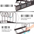 thumbnail image 4 of Estante Organizador Multifuncional, Soporte De Almacenamiento, Ahorra Espacio Para El Hogar Para Restaurante Con Compartimentos YLSHRF Kitchen Supplies, 4 of 8