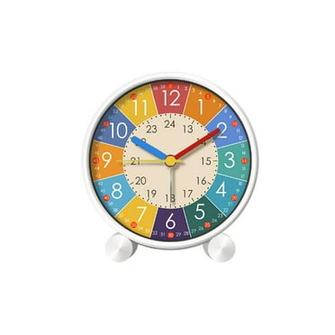 CCOCC Alarm Clock, Precise Desk Clock for Kids, Quiet Alarm Clocks for Bedrooms