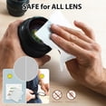thumbnail image 3 of Toallitas para lentes Dipoo, 200 unidades, prehumedecidas e individuales, 3 of 7